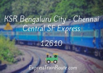 12610|chennai express 12610 train route.